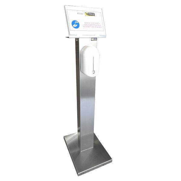 SOFINOR Station de distribution automatique de gel hydroalcoolique, LMDG
