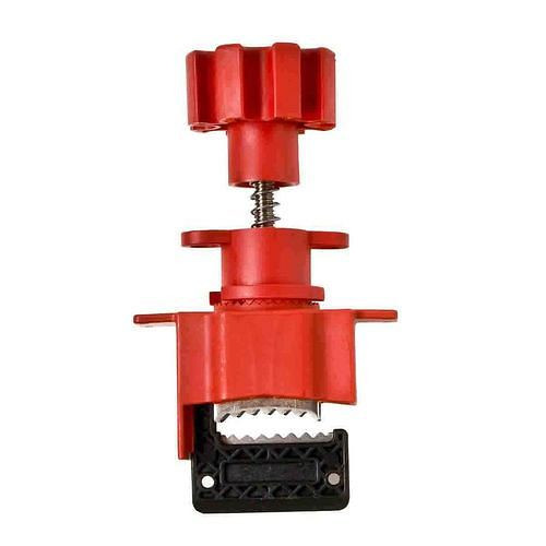 DENIOS Grand bloc de serrage de vanne universel, épaisseur maximale du levier 27,94 mm, 309119