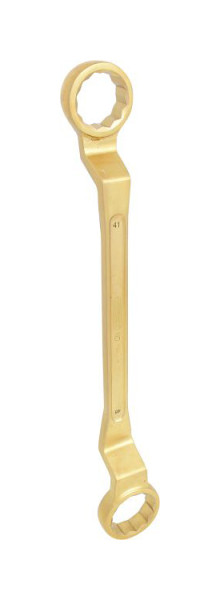 KS Tools BRONZEplus clé polygonale double coudée 41x46 mm, 963.7427