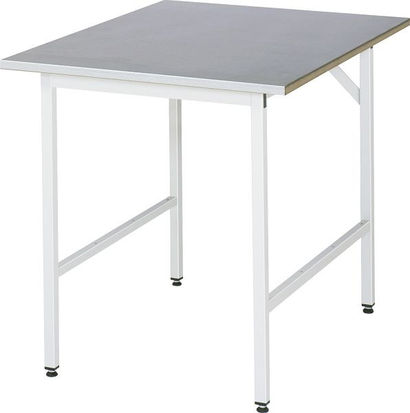 Table de travail série RAU Jerry (table de base), L750 x P1000 x H800-850 mm, 06-500ES10-07.12