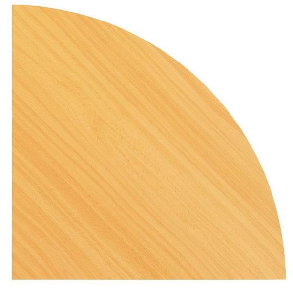 Hammerbacher quart de cercle 80cm avec système d'alésage hêtre, quart de cercle, VKP91/6