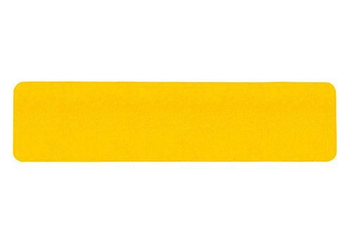 Revêtement antidérapant DENIOS m2, universel, jaune, 150 x 610 mm, UE : 10 pièces, 263-681