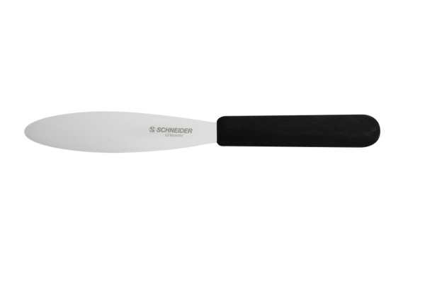 Couteau à tartiner Schneider, manche noir, 9cm, 260670