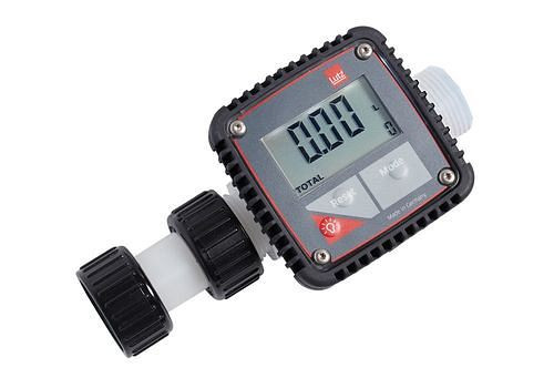 Débitmètre DENIOS en PVDF, pour laboratoire, raccord de pompe G 1", 267-910