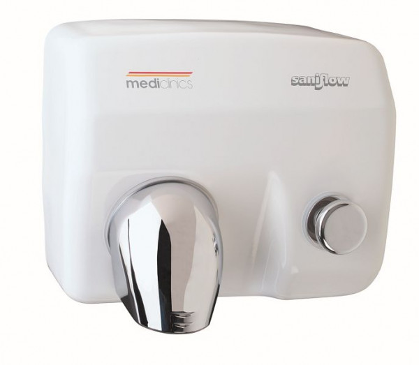 All Care Mediclinics Sèche-mains à bouton-poussoir Blanc, 12180