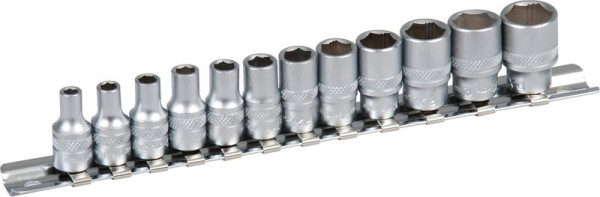 Projahn 1/4 "Xi-on socket rail 12 pièces, 4109