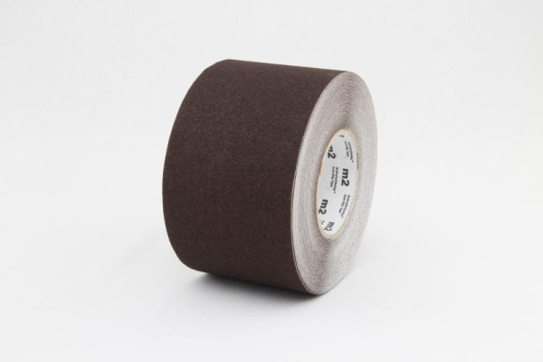 m2 revêtement anti-dérapant universel brun rouleau 100mmx18.3m, M1OR100183
