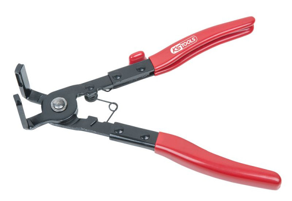 Pince pour colliers de serrage KS Tools, coudée, 115.1182