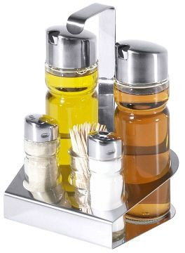 Contacto huilier sel/poivre, vinaigre/huile, cure-dent, 700/005