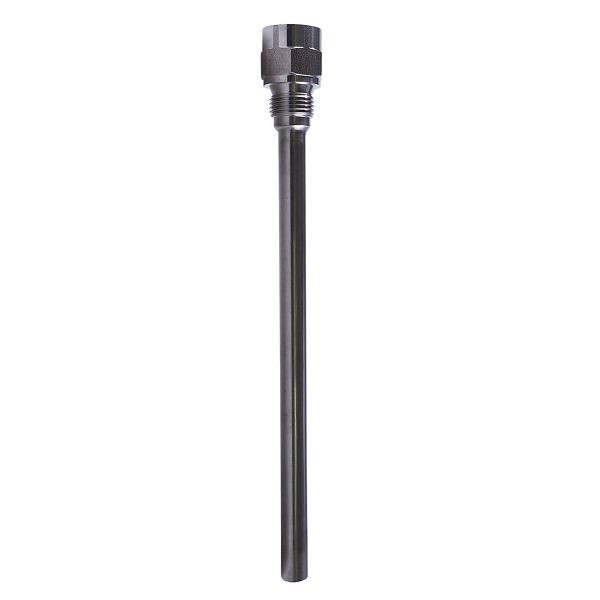 Douille de protection à visser JUMO, cylindrique, G 1/2, 11x250mm, 0 à 400°C, 1.4571, 00044864