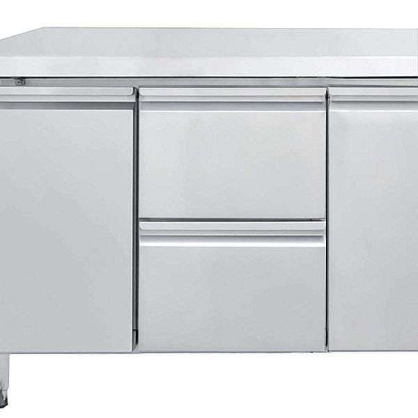Vaiotec lot de 2 tiroirs pour tables réfrigérantes EASYLINE 700 milieu, 42x59x31 cm, 11072