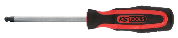 KS Tools Tournevis ERGOTORQUEplus à six pans creux avec tête sphérique, 2,5 mm, 159.1060