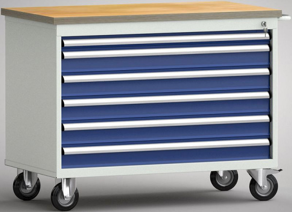 Etabli standard KLW - 1060 x 620 x 830 mm L x P x H, WS828N-1060M20-E7020
