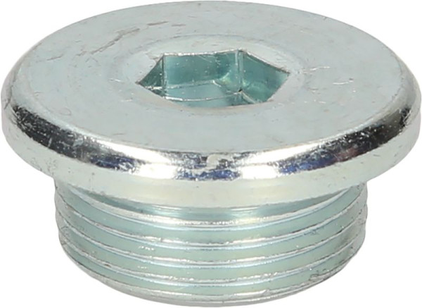 KS Tools Vis de vidange d'huile, six pans creux 10 mm, M24x1,5x9 mm, lot de 1, 430.0023