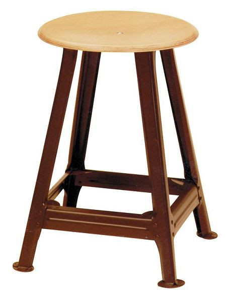 Tabouret en acier ANKE; 4 pieds