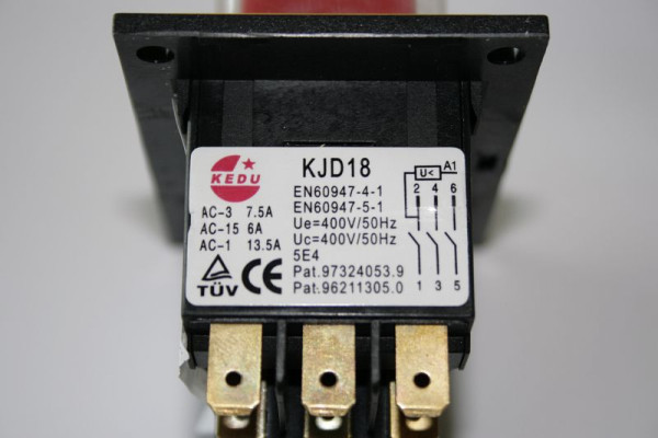 Interrupteur ELMAG 400 volts pour série DSM/EUROGRIND, KBM 16TN-32SN, Cy 130, 9601115
