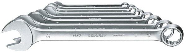 Jeu de clés mixtes GEDORE, 8 pièces, 10-24, 6092770