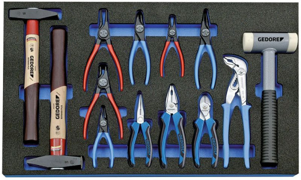 Insert d'outil de contrôle GEDORE avec assortiment d'outils, 2016303
