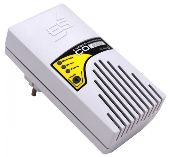 Alarme gaz Schabus GX-C1pro, capteur CO intégré, 300783