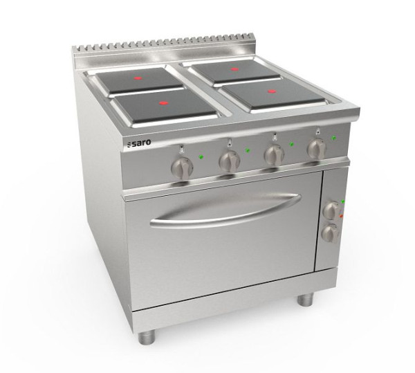 Cuisinière électrique + four Saro 4 plaques LQ, 423-8215