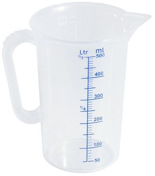 Verre doseur Contacto, transparent 0,5 l, 3078/050