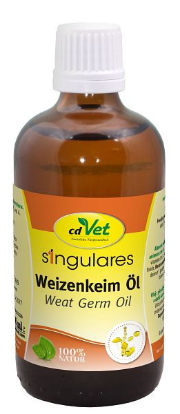 cdVet Huile de Germe de Blé Singulier 100ml, 338