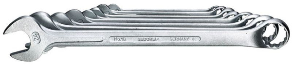 Jeu de clés mixtes GEDORE, 8 pièces, 10-24, 6011870