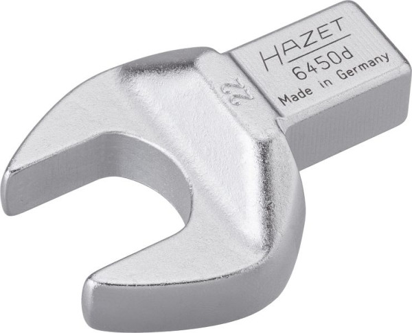 Clé à douille Hazet, carré d'insertion 14 x 18 mm, profil hexagonal extérieur, 22 mm, 6450D-22