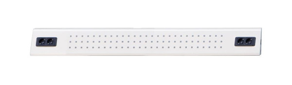 Canal d'énergie ANKE; l'approvisionnement en énergie; 90 x 170 mm; RAL 7035; filaire; 2 x prises doubles 230 V / 50 Hz, 10/16 A, 2 broches