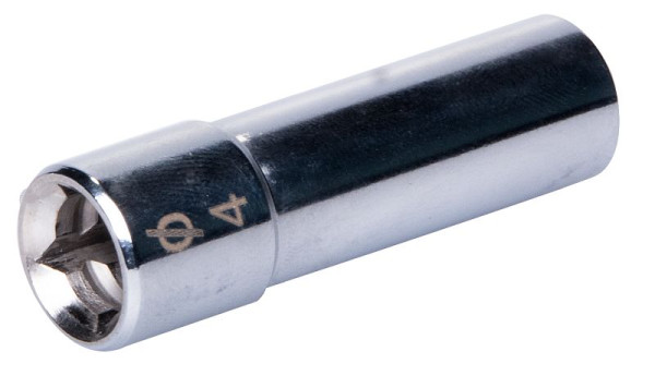 Douille de déclenchement en acier SW, 3/8" avec diamètre 4 mm, 03700L-3