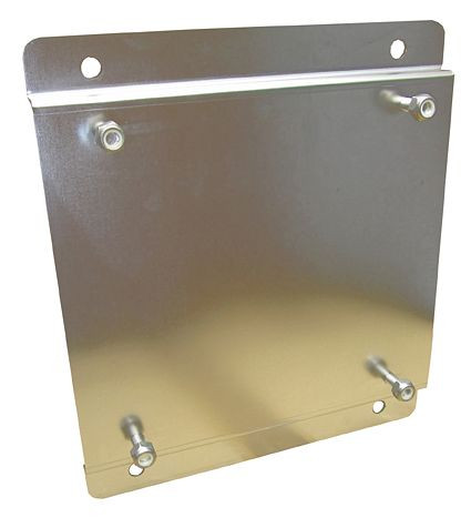 Plaque de montage Ebinger, acier inoxydable, 1.614.004