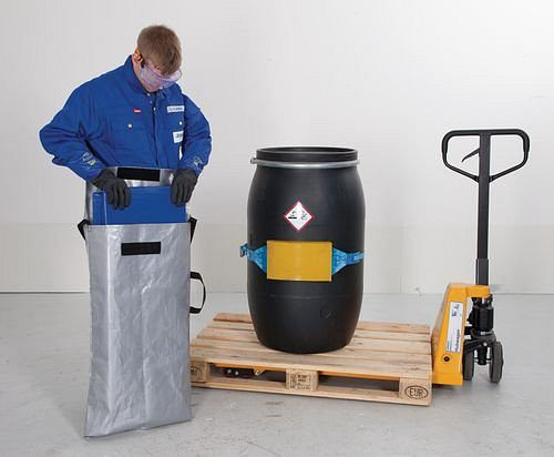 Sac DENIOS pour bacs de récupération pliables et réutilisables 2000 x 2000 mm, 257-201