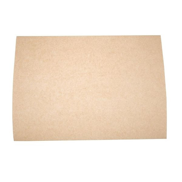 Papier sulfurisé non blanchi compostable Vegware 380 x 275 mm, UE : 500 pièces, DW631
