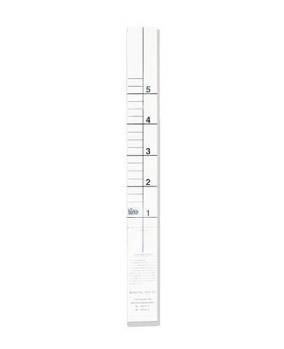 Échelle de litre autocollante DENIOS pour bidons à col large d'un volume de 5 litres, 250-200
