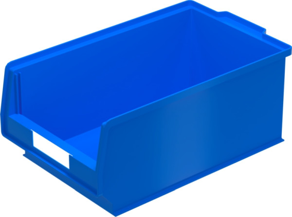 BITO bac de rangement PK set avec étiquette /PK3 350x210x145 bleu, avec étiquette, 10 pièces, C0250-0004