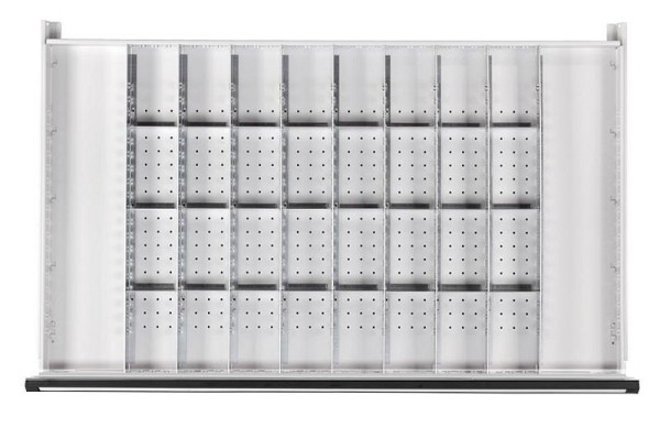 Ensemble de division de tiroir ANKE; pour tiroir 1200 x 600 mm (LxP); 1/8 division