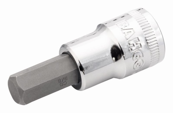 Embout de tournevis Bahco 3/8", six pans creux 1/4", 7409Z-1/4