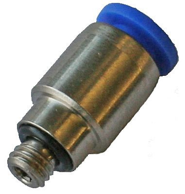 temporisateur B-GEkr-4-M5-MSv-bl, raccord à visser droit, cylindrique, tuyau Ø : 4 mm, filetage : M5, UE : 10 pièces, 03020056