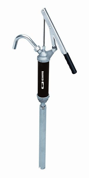 Pompe fût à huile à levier Bahco pour fûts 50-205 L avec filetage 1/2" + 2", BOD60