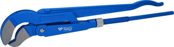 Clé à tube d'angle Brilliant Tools 2", coudée à 45°, BT067120