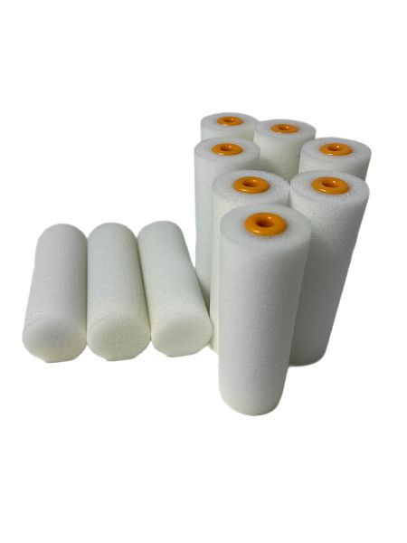 VaGo-Tools peinture rouleau en mousse rouleau à peinture 10cm, UE : 20 pièces, 198-110-20_vx