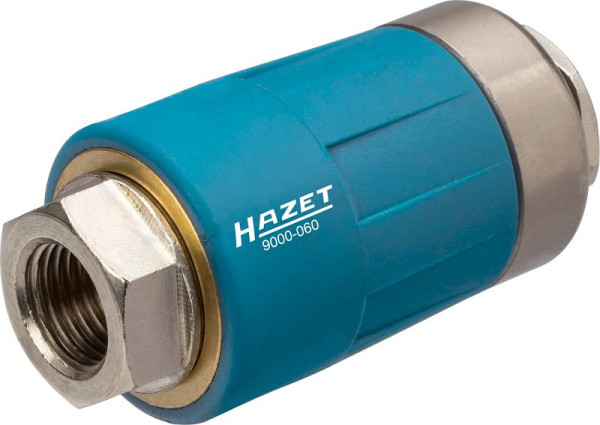Raccord de sécurité Hazet, adapté à tous les mamelons de raccordement d'air, filetage intérieur (IT) 12,91 mm / 1/4", 9000-060