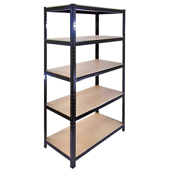 Monster Racking T-Rax étagère de rangement 90 cm L x 45 cm l, noir, lot de 10, 10529