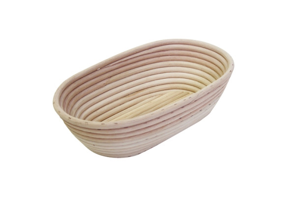 Moule à pain / panier de fermentation Schneider ovale, Tube Pedding, 260x150mm, H 80mm, 750g, 201305