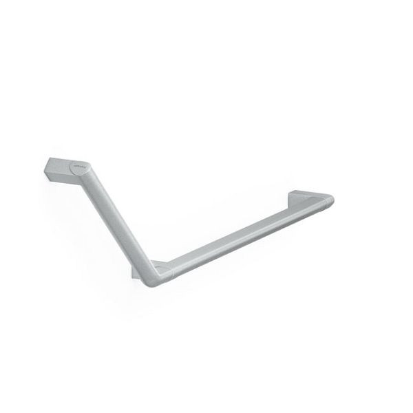 KEMMLIT Cavere poignée d'angle 130 gauche, argent, 350x316mm, 251.435