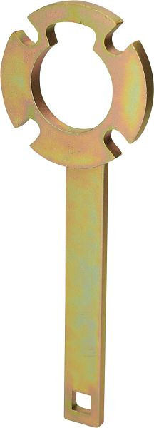 KS Tools Clé de maintien pour amortisseur de vibrations 1/2" pour Volvo et Ford, 255,0 mm, 400.9070