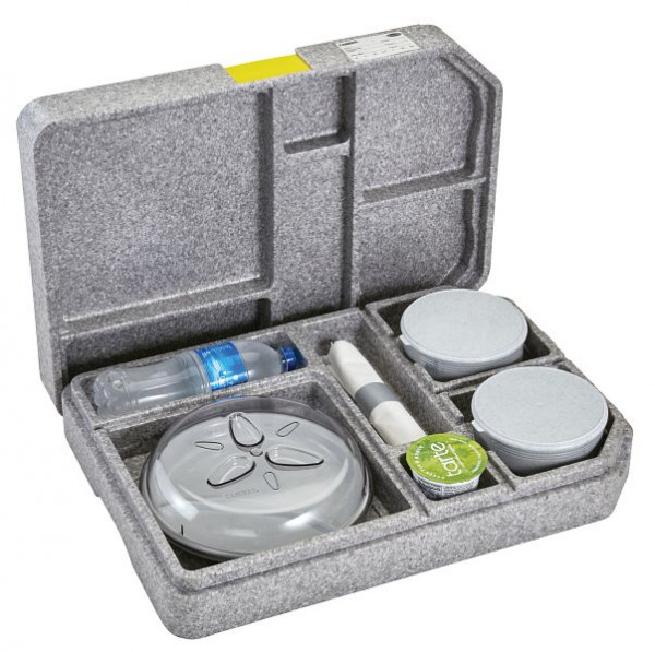 Cambro Cam GoBox Tablotherm, Isolé, 1 x Plaque à deux compartiments, ITENEPP23H107