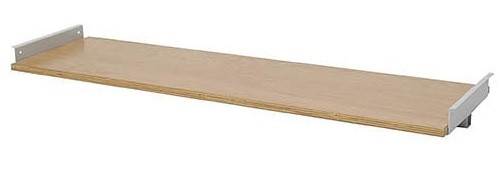 Tablette de pied Bedrunka+Hirth pour table de base Workline profondeur 1500, dimensions en mm (LxP) : 1500 x 350, 30/07/25