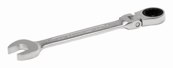 Clé mixte à cliquet Bahco, tête articulée, SW 11/16", 41RZ-11/16