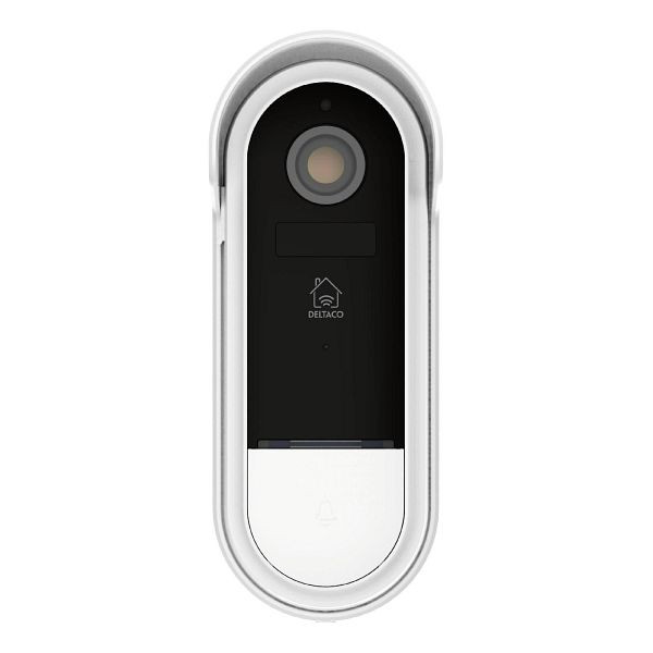 Caméra WiFi DELTACO SMART HOME avec sonnette 1920x1080 FHD 1080p Système MicroSD TUYA, SH-DB02